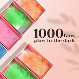 Glow in the Dark Coloured Promade Lashes | 1000 fans